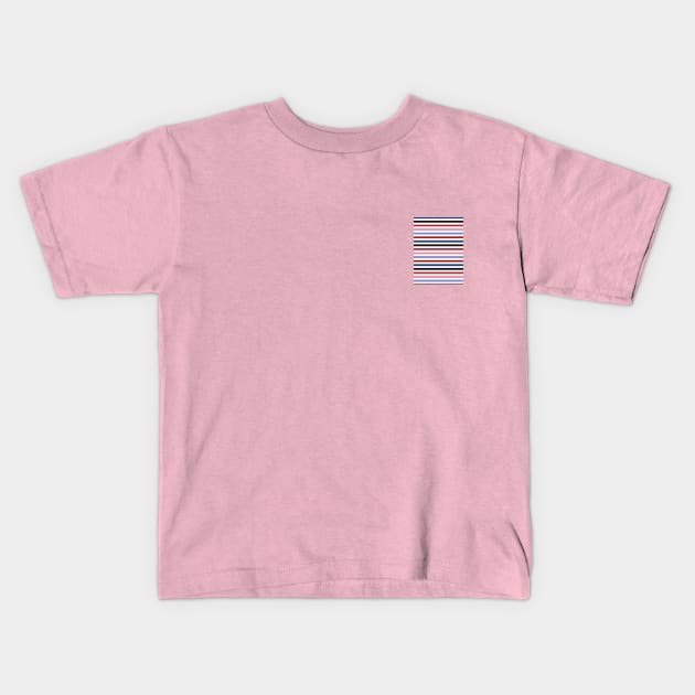 color stripes 2 Kids T-Shirt by Ek BY Exclusive